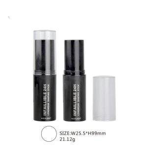 Cylindrical Transparent Cover Shaping Sticker Highlight Tube