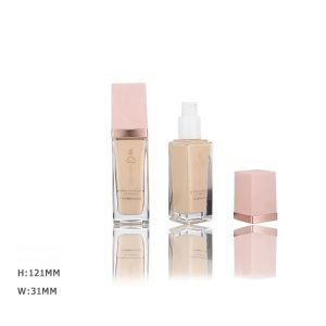 Foundation Bottle High-grade Makeup Essence Cosmetic Square bottle