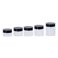 47mm Neck Finish Wide Mouth Cream Jar PET Transparent Plastic