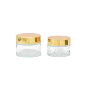 Straight Round Glass Cream Jar 5g 10g 15g 20g 30g 50g Eye cream Jar