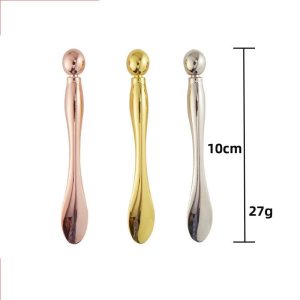 Metal Eye Cream Massage Stick Cosmetic Spoon Dual Purpose Massage Beauty Spoon