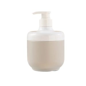 Large Jar with Pump Jar Lid 550ml 800ml Boby Care Jar Dome Lid Custom