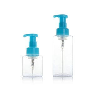 Square Foaming Bottle 250ml,450ml, 500ml Hand Wash Foam Bottle Custom