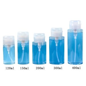 120ml150ml 200ml 300ml Plastic Cosmetic Makeup Remover Nail Polish Remover Bottle
