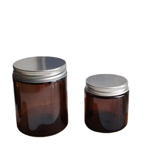 Handmade Brown Scented Candle Glass Jar Glass Cup