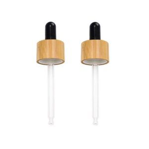 Bamboo Dropper Bottle for Cosmetic Packaging