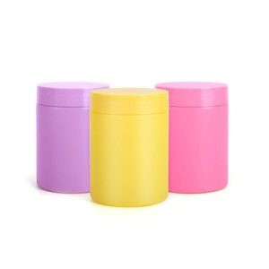 Moisturizer Plastic Bucket Tooth Powder Empty Jar Custom Jar