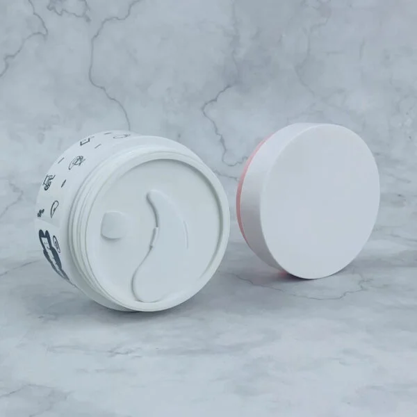 Wholesale Double Wall 100g 200g Plastic Tubs for Cosmetic Packaging - Image 2