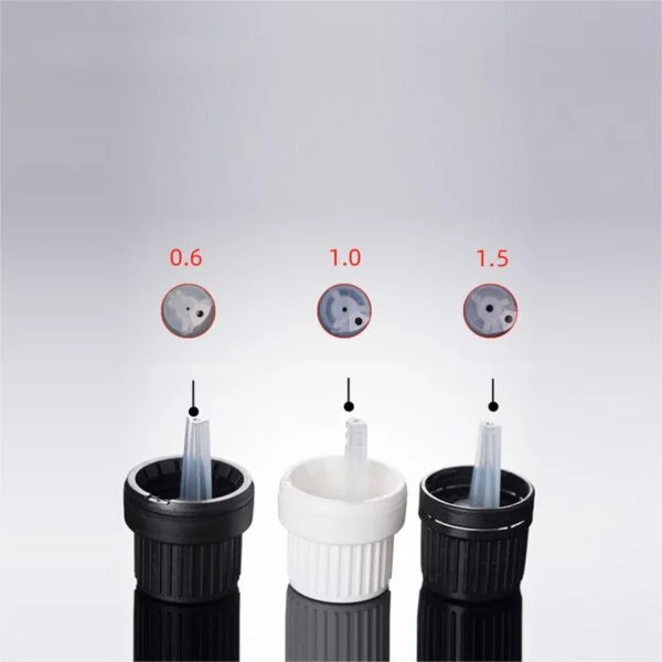 10ml Amber Essential Oil Bottle with Large Head Lid 50ml Glass Bottle - Image 2