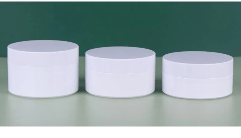 Thick Wall PET Cream Jar Wide Mouth Jar Custom Skincare Container Packaging - Image 2