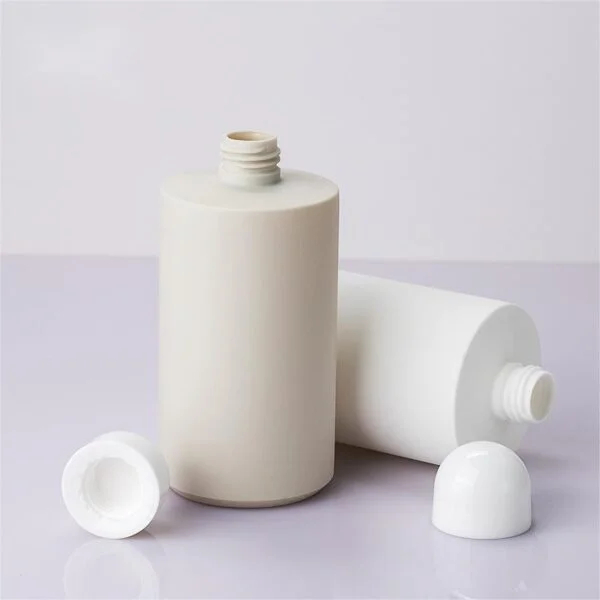 HDPE Empty Bottle with Dome Screw Cap - Image 2