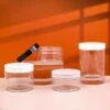 PET Plastic Wide Mouth Jar 83mm Neck Transparent Plastic Jar with Lid - Image 3