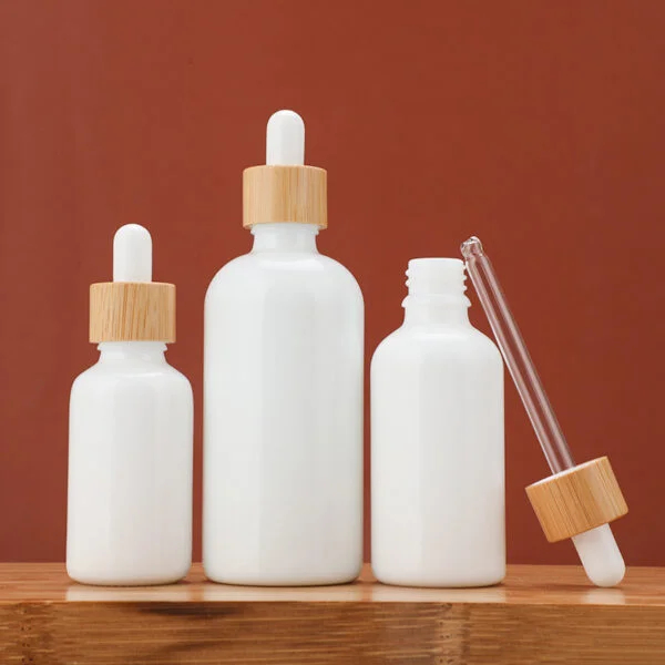 White Light Proof Glass Essentail Oil Bottle with Dropper - Image 3