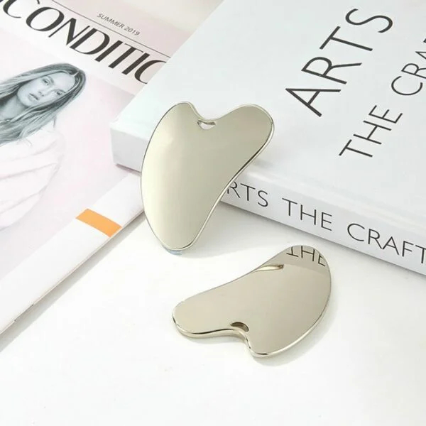 Metal Cheek Lift wth Gua Sha Zinc Alloy - Image 3
