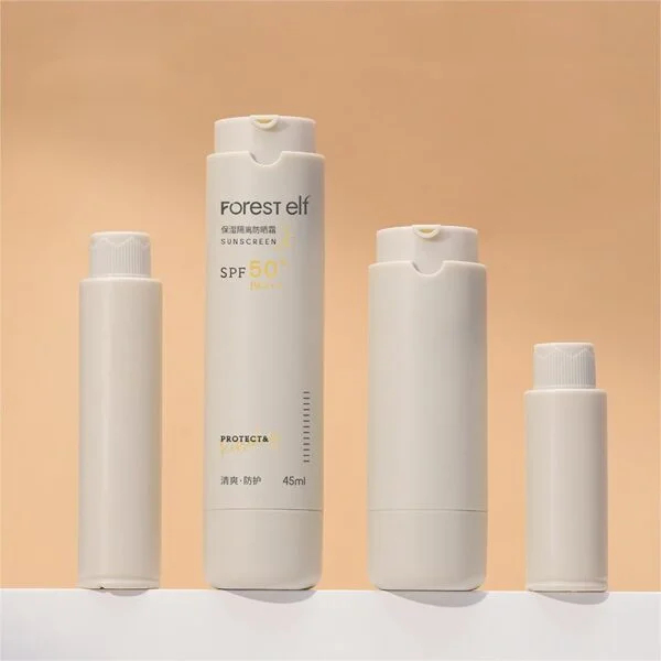 Refillable Fresh UV Protection Emulsion Sunscreen Airless Bottles Custom - Image 3