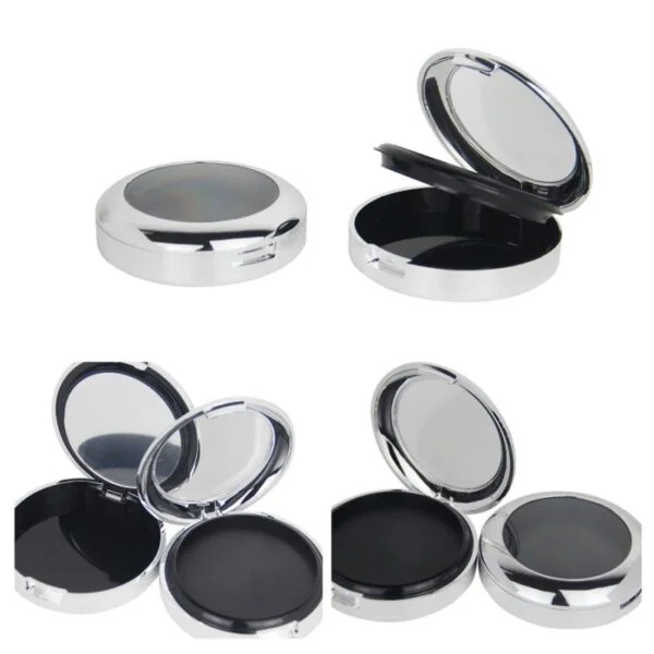 Round compact Case with Window and Mirror - Image 3