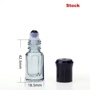 3ml Glass Roller Bottle Vendor Cosmetic Packaging Supplier
