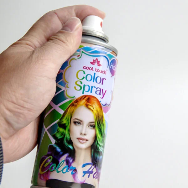 Hair Spray Aerosol Bottle Hair Dye Can Tinplate Plastic Dry Glue Bottle Spray Empty Tin Can - Image 4