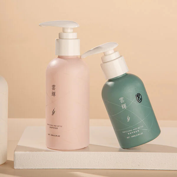 100ml 150ml Recycle PET/PE Boston Round Bottle Travel Bottle - Image 4