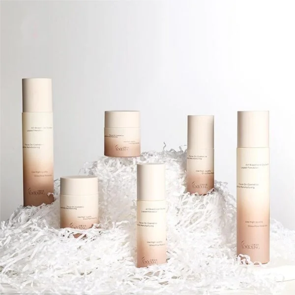 Luxurious Emulsion Toner Cream for Skincare Set Packaging Custom Wholesale - Image 4