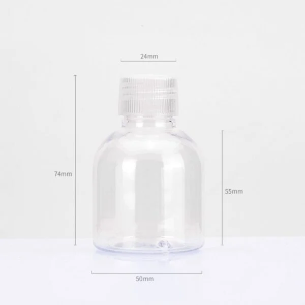80ml Makeup Remover Bottle Eye and Lip Small Plastic Bottle Lovely Ball Custom - Image 4