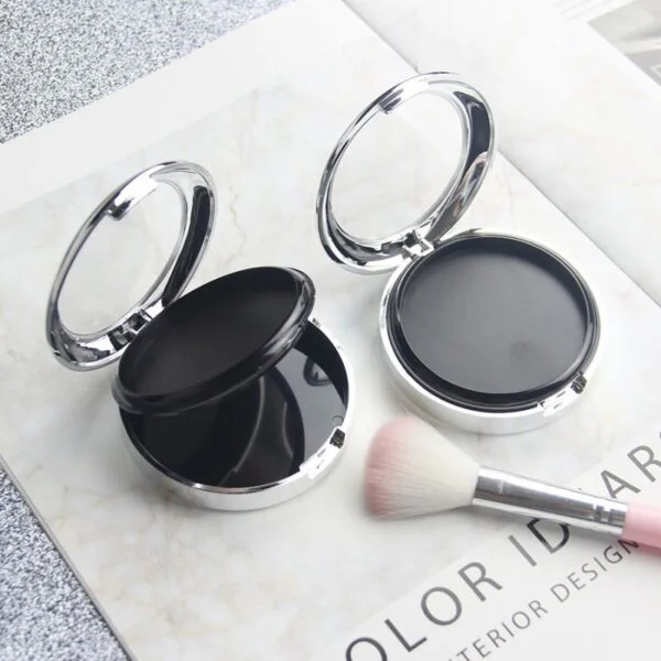 Round compact Case with Window and Mirror - Image 4