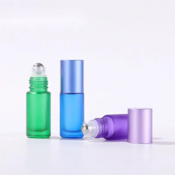 5ml Colorful Glass Roller Bottle Supplier - Image 2