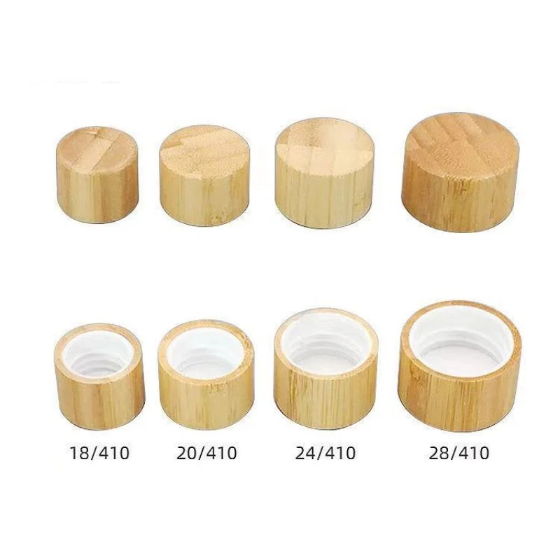 Bamboo Pipette Glass Bottle for Cosmetic Packaging