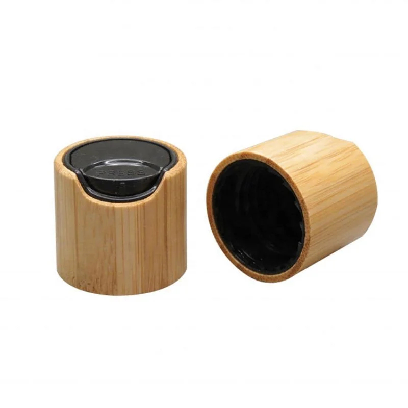 Bamboo Disc Cap for Cosmetic Packaging - Image 4