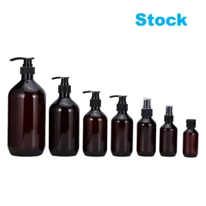 Empty Shampoo Bottles for Cosmetic Packaging Wholesale Bulk Stock