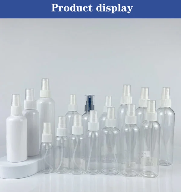 Plastic Bottle with Mist Sprayer Wholesale - Image 3