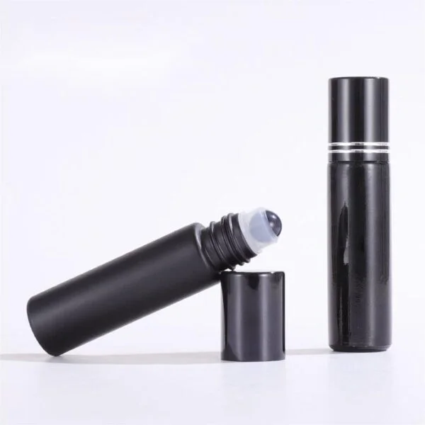 10ml Black Roller Glass Bottle Cosmetic Packaging Supplier - Image 4