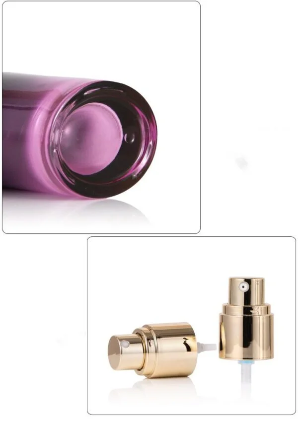 Serum Bottle with Pump for Cosmetic Packaging Bulk and Wholesale - Image 2