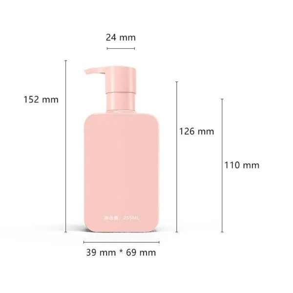 8oz 250ml Oval Plastic Bottle Wholesale Cosmetic Packaging - Image 4