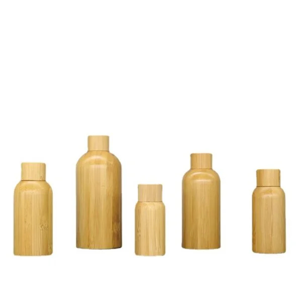Full Bamboo Bottle Cosmetic Packaging - Image 2