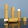 Eco Friendly Lip Balm Tubes for Bamboo Cosmetic Packaging - Image 2